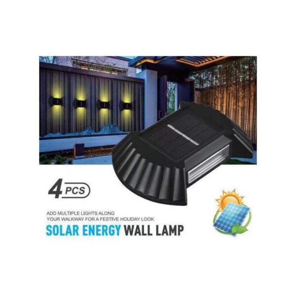 Solarna lampa za zid –  Set od 4 komada