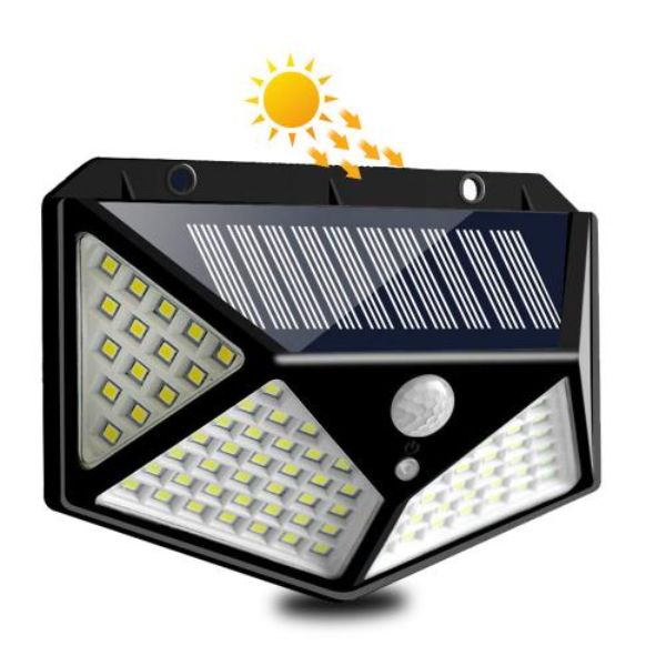 Solarni Zidni Reflektor sa senzorom pokreta